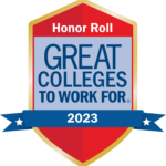 Great College To Work for 2023 Honor Roll logo